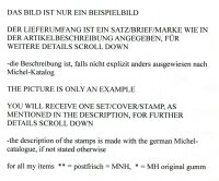 SAAR 1920 27 * TADELLOS BAYERN SAARE AUFDRUCK 1 Mk (I4158