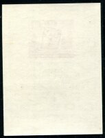 DDR 1954 BLOCK10II ** POSTFRISCH ABART PLATTENFEHLER...