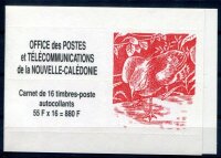 NOUVELLE CALEDONIE 1993 Yvert 639C ** POSTFRISCH CARNET...