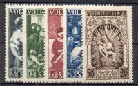 SAAR 1949 267-271 ** POSTFRISCH TADELLOSER SATZ...
