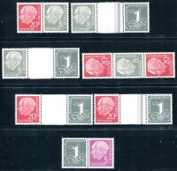 BUND 1954-1960 182YII ** POSTFRISCH per 4 in...