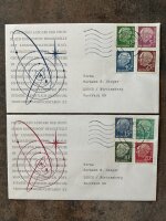 BUND 1954 179-260y gestempelt HEUSS LUMOGEN auf...