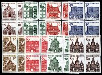BUND 1964 454-461 ** POSTFRISCH TADELLOS SATZ VIERERBLOCK...