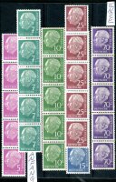 BUND 1954 179-181,183-184,186,263 ** POSTFRISCH...