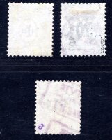 SCHWEIZ PORTO 1882 12-14K gestempelt FASERPAPIER + gute...