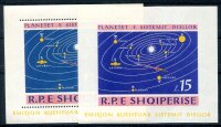 ALBANIEN 1964 BLOCK27-28 ** POSTFRISCH TADELLOS WELTRAUM...