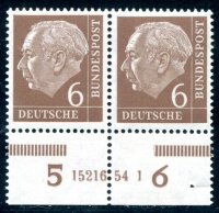BUND 1954 180 HAN ** POSTFRISCH 15216 54 1 90€(D5204