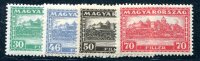 UNGARN 1927 423-426 ** POSTFRISCH sehr SCHÖNER SATZ...