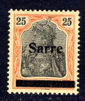 SAAR 1920 9bIII * TADELLOS gute FARBE kompetent...