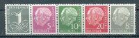 BUND 1954 179-285Y ** POSTFRISCH HEUSS LIEGEND...