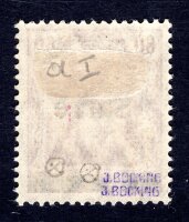 SAAR 1920 14aI * TADELLOS gute FARBE WALZENDRUCK...