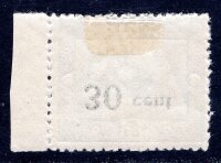 SAAR 1921 76AK * UNGEBRAUCHT KOPFSTEHER (N2880