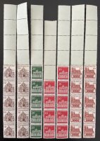 BUND 1964 454,456RE4+5 etc ** POSTFRISCH ROLLENENDEN...