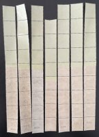 BUND 1964 454,456RE4+5 etc ** POSTFRISCH ROLLENENDEN...