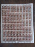 BUND 1954 180 ** POSTFRISCH HEUSS kompletter BOGEN HAN...