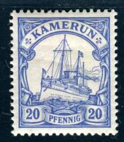 DEUTSCHE KOLONIEN KAMERUN 1901 10 * ungebraucht ohne...