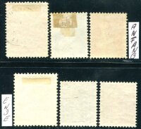 LUXEMBURG 1932 248-49,256 etc gestempelt 330€(M3040